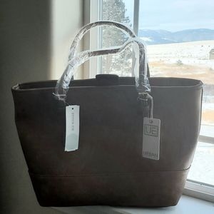 Vegan Leather Tote Bag